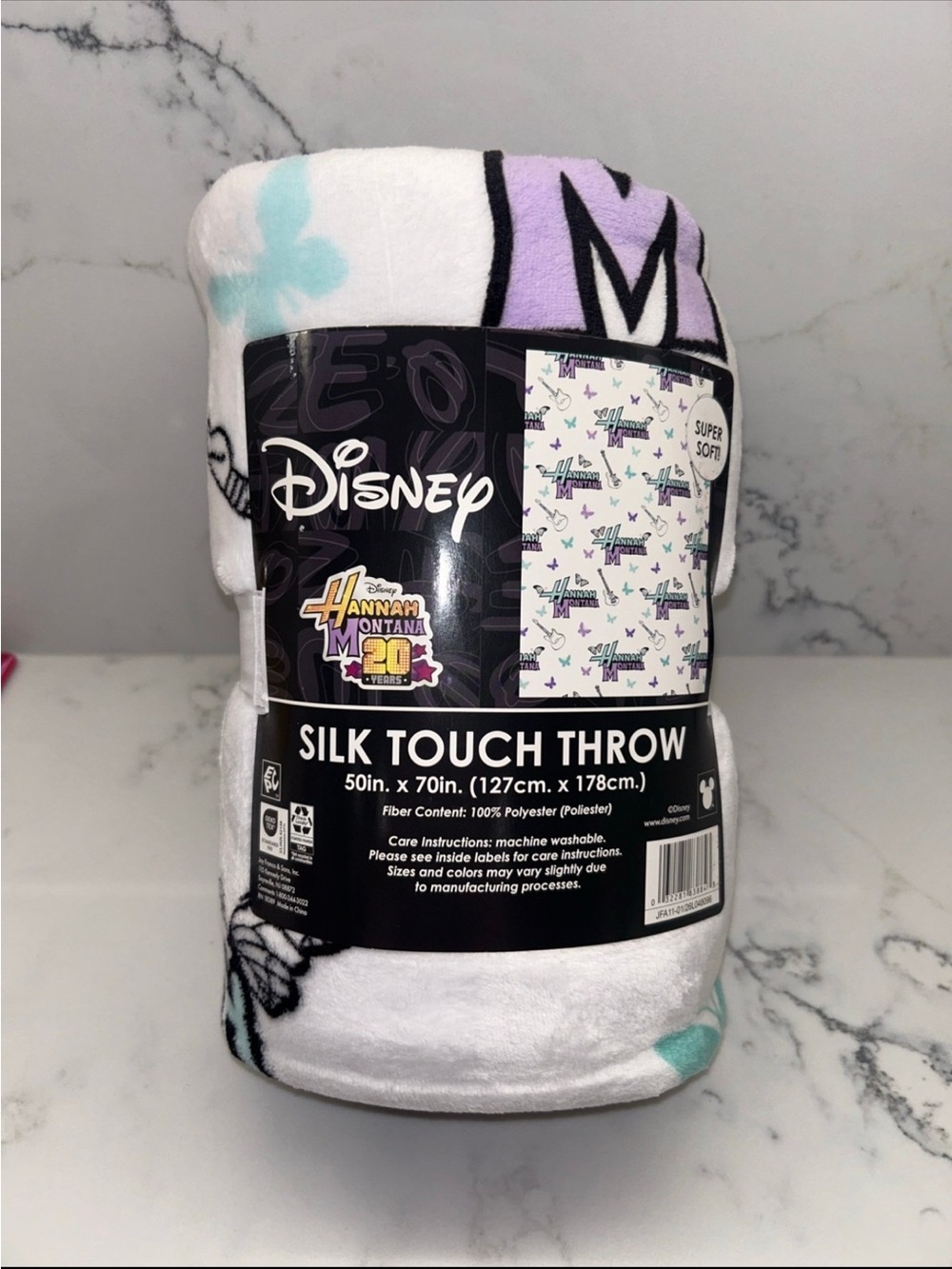 Disney Hannah Montana Silk Touch Throw Blanket